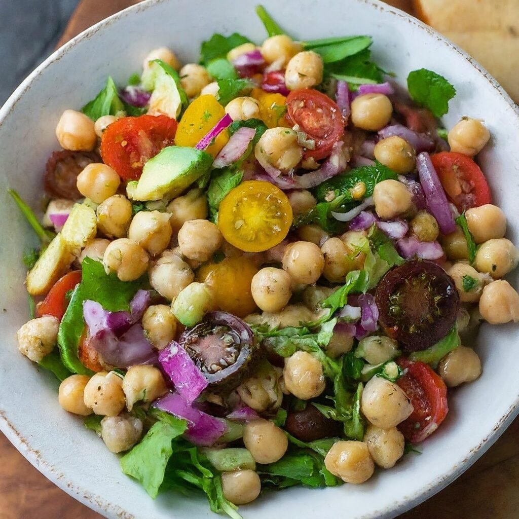 Mediterranean Chickpea Salad