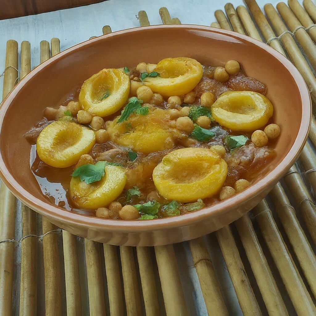 Moroccan Tagine with Apricots