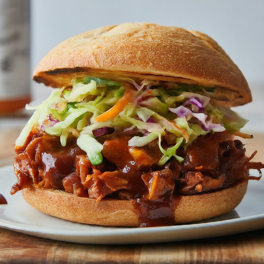 BBQ Jackfruit Sandwich