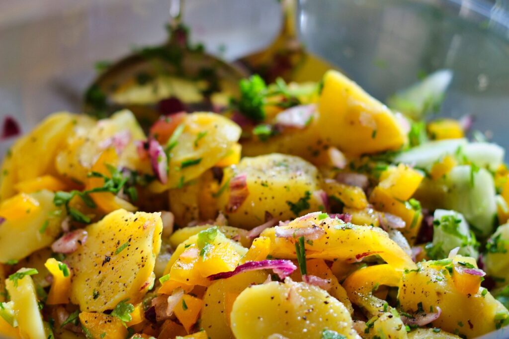 Roasted Sweet Potato Salad