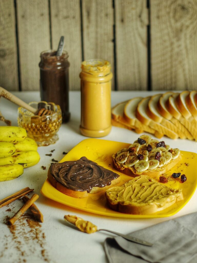 Banana Peanut Butter Sandwich 30-minute vegan meals