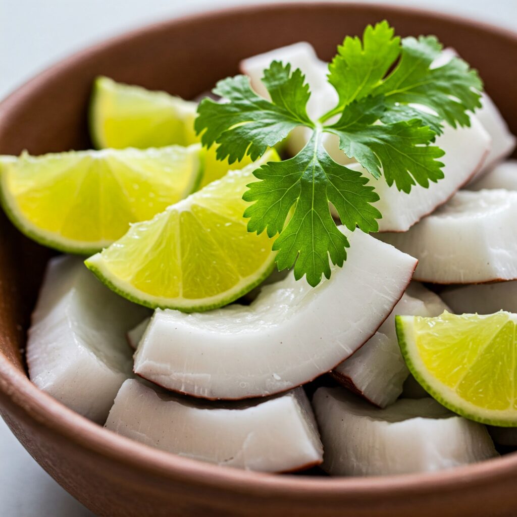 Cilantro with Lime and Coconut - AI unique vegan food pairings