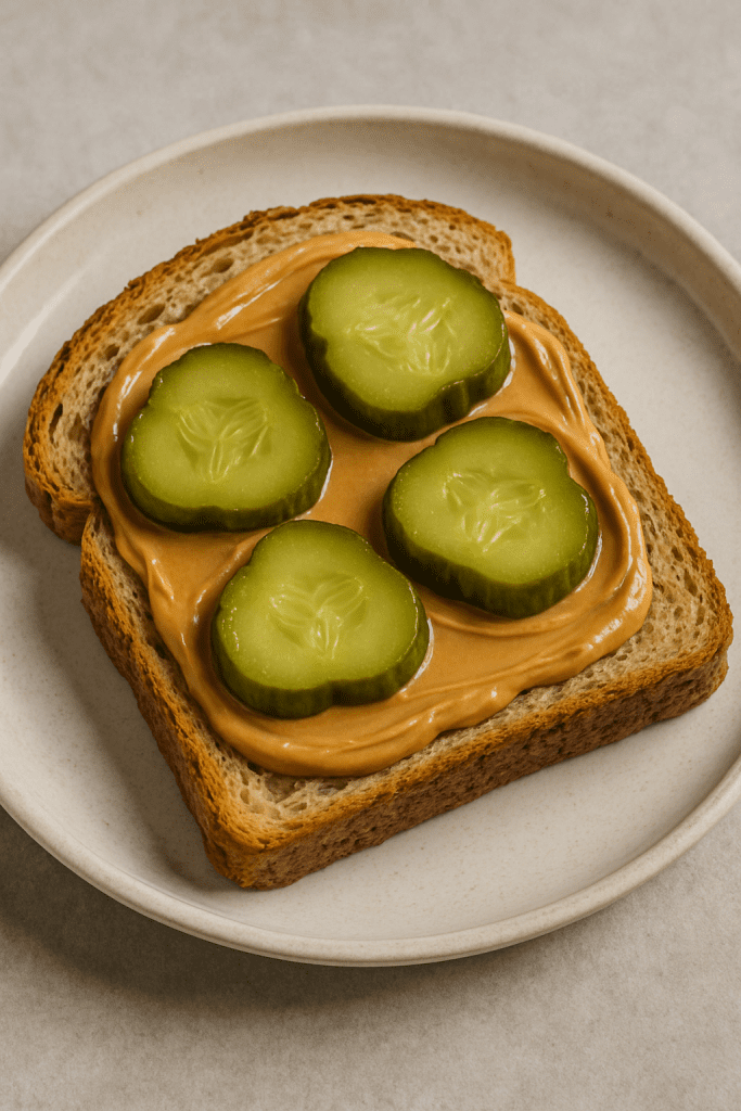 Vegan Peanut Butter and Pickles