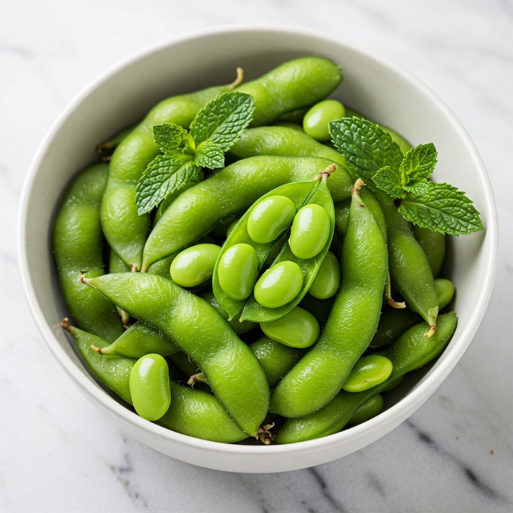Edamame and Mint