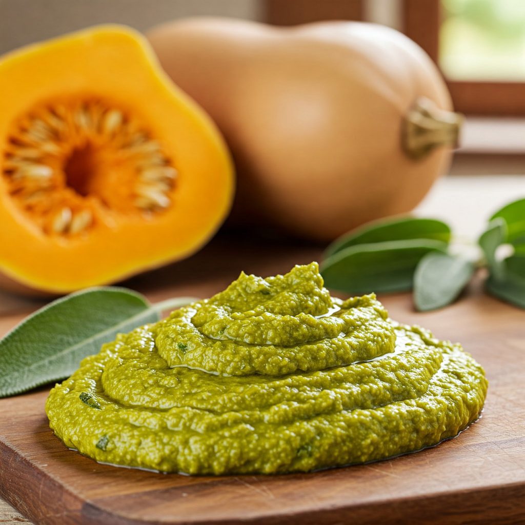 Butternut Squash and Sage Pesto