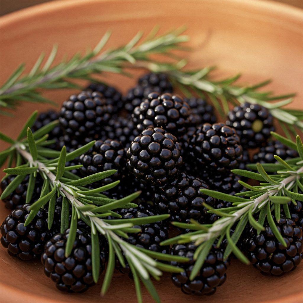 Blackberries and Rosemary